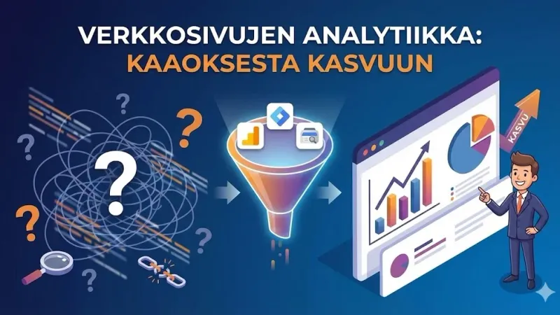 Verkkosivujen analytiikka – mitä se tarkoittaa ja mitä työkaluja oikeasti tarvitaan?